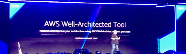 Dr. Werner Vogels announcing AWS Well-Architected Tool